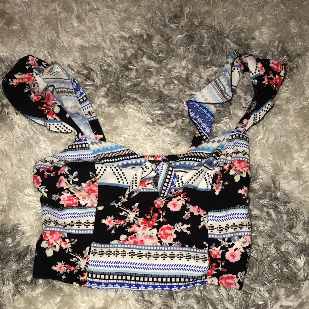 Fire Los Angeles crop Top